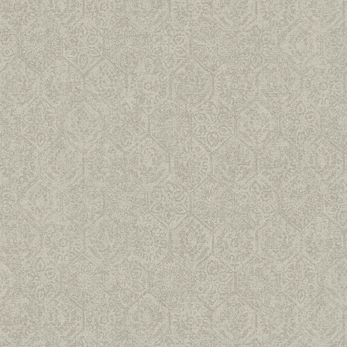 Advantage Edsel Grey Geometric Wallpaper
