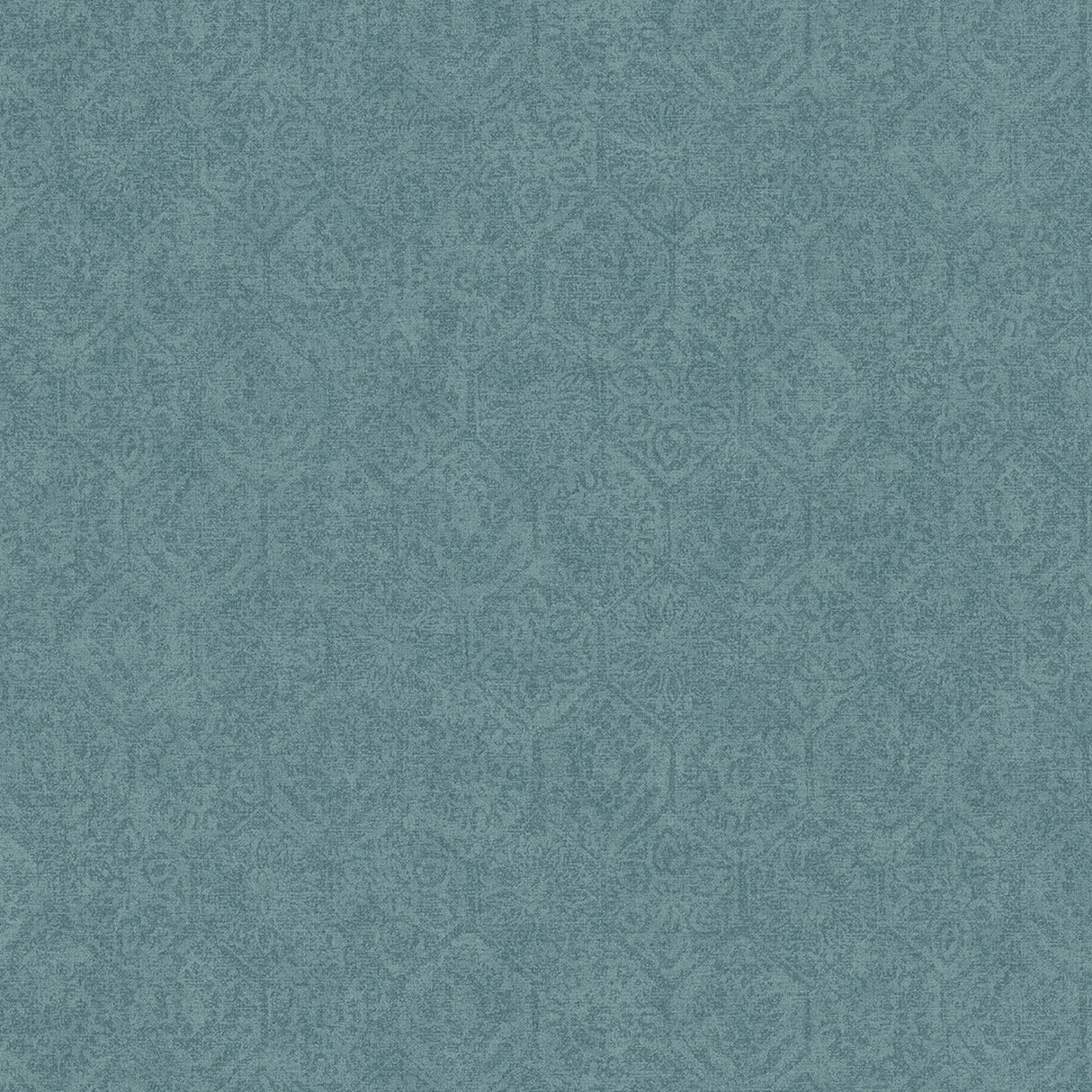 Advantage Edsel Blue Geometric Wallpaper