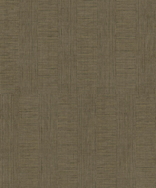 Advantage Eldorado Brown Geometric Wallpaper