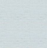 A-Street Prints Agave Sky Blue Faux Grasscloth Wallpaper