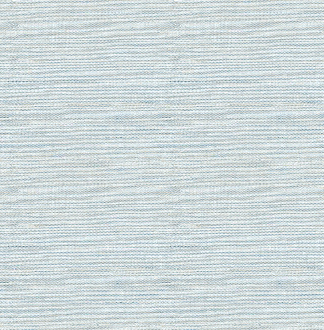 A-Street Prints Agave Sky Blue Faux Grasscloth Wallpaper