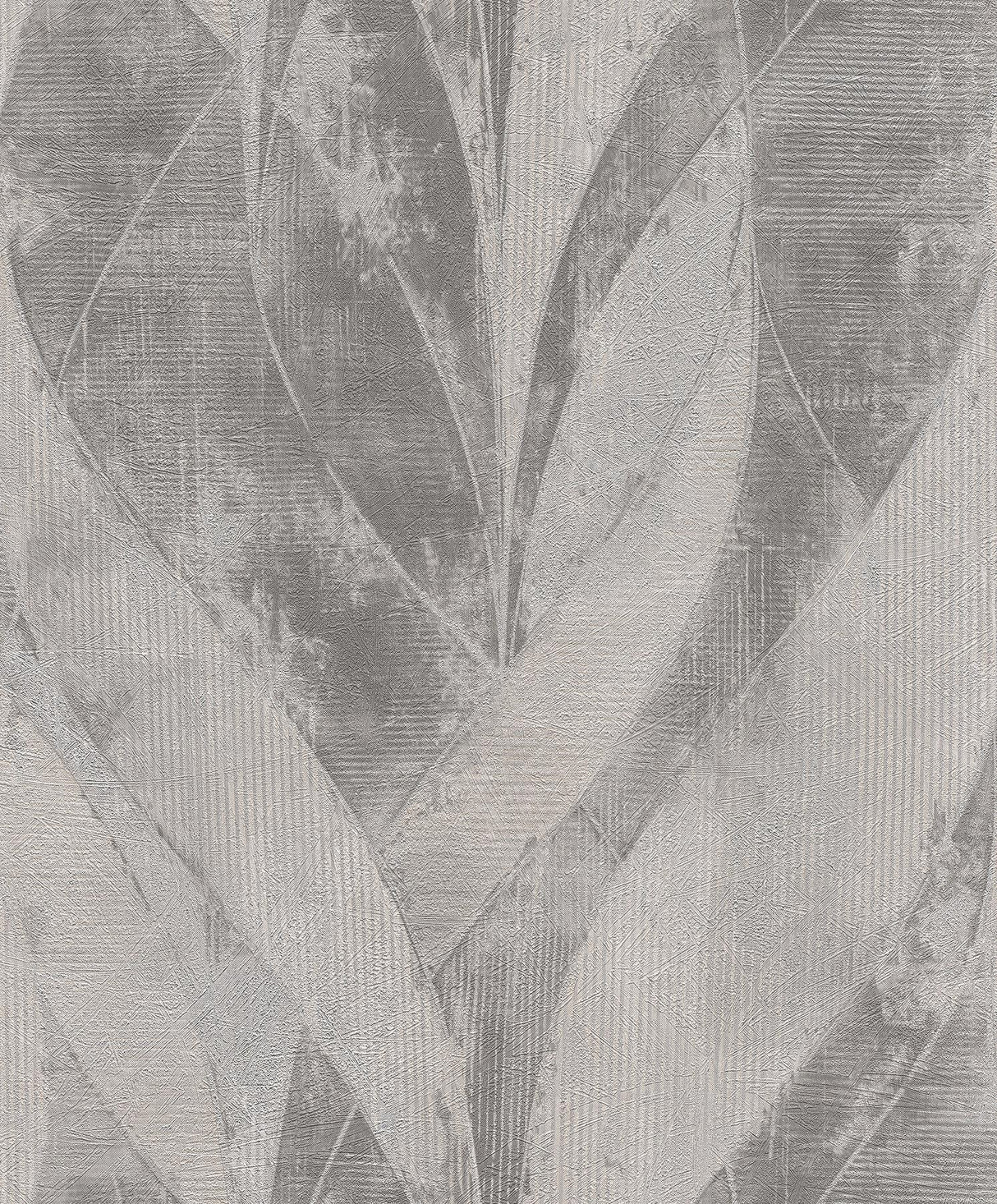 Advantage Blake Sterling Leaf Wallpaper