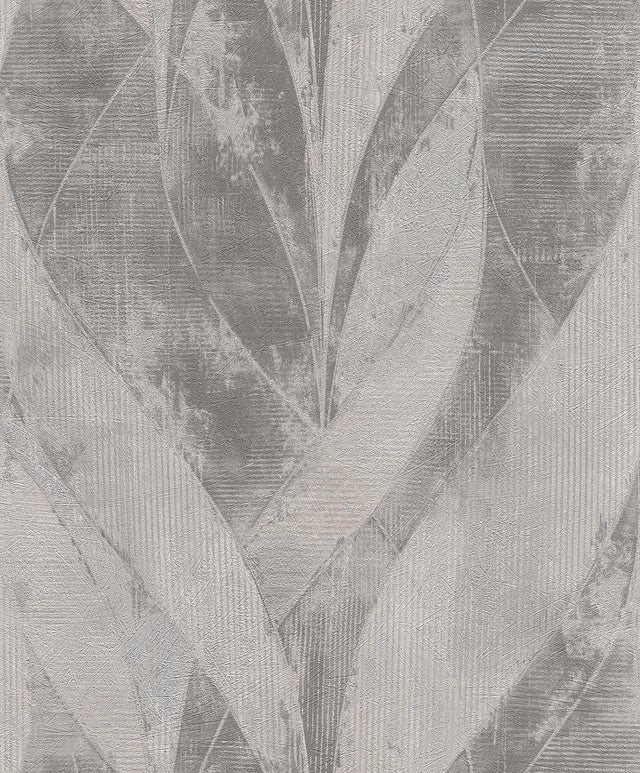 Advantage Blake Sterling Leaf Wallpaper