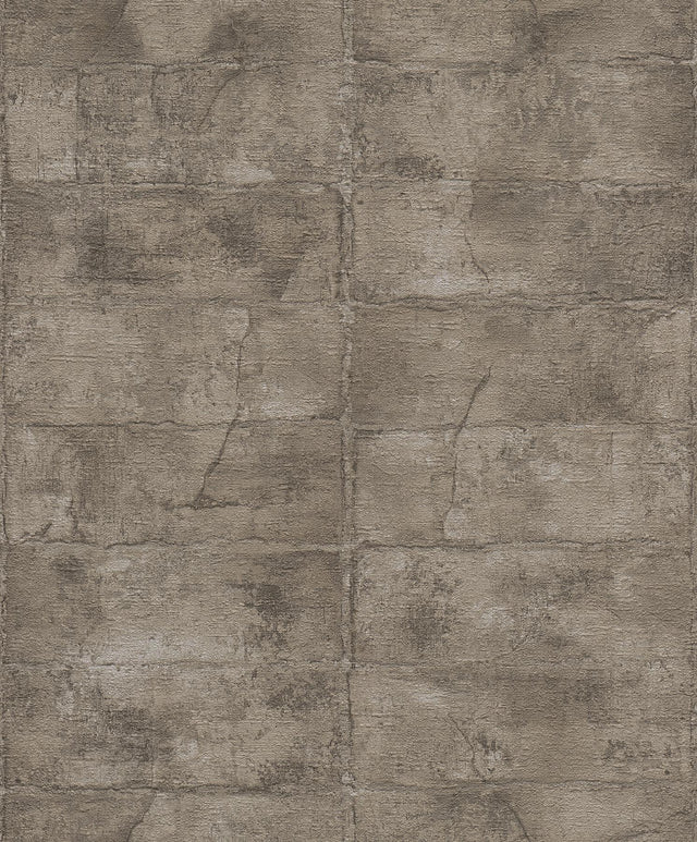 Advantage Clay Dark Grey Stone Wallpaper