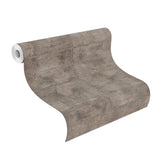 Advantage Clay Dark Grey Stone Wallpaper