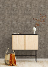 Advantage Clay Dark Grey Stone Wallpaper