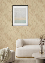 Advantage Chet Beige Spray Wallpaper