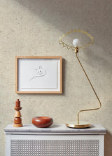 Advantage Cain Taupe Rice Texture Wallpaper