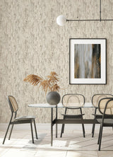 Advantage Colm Beige Birch Wallpaper