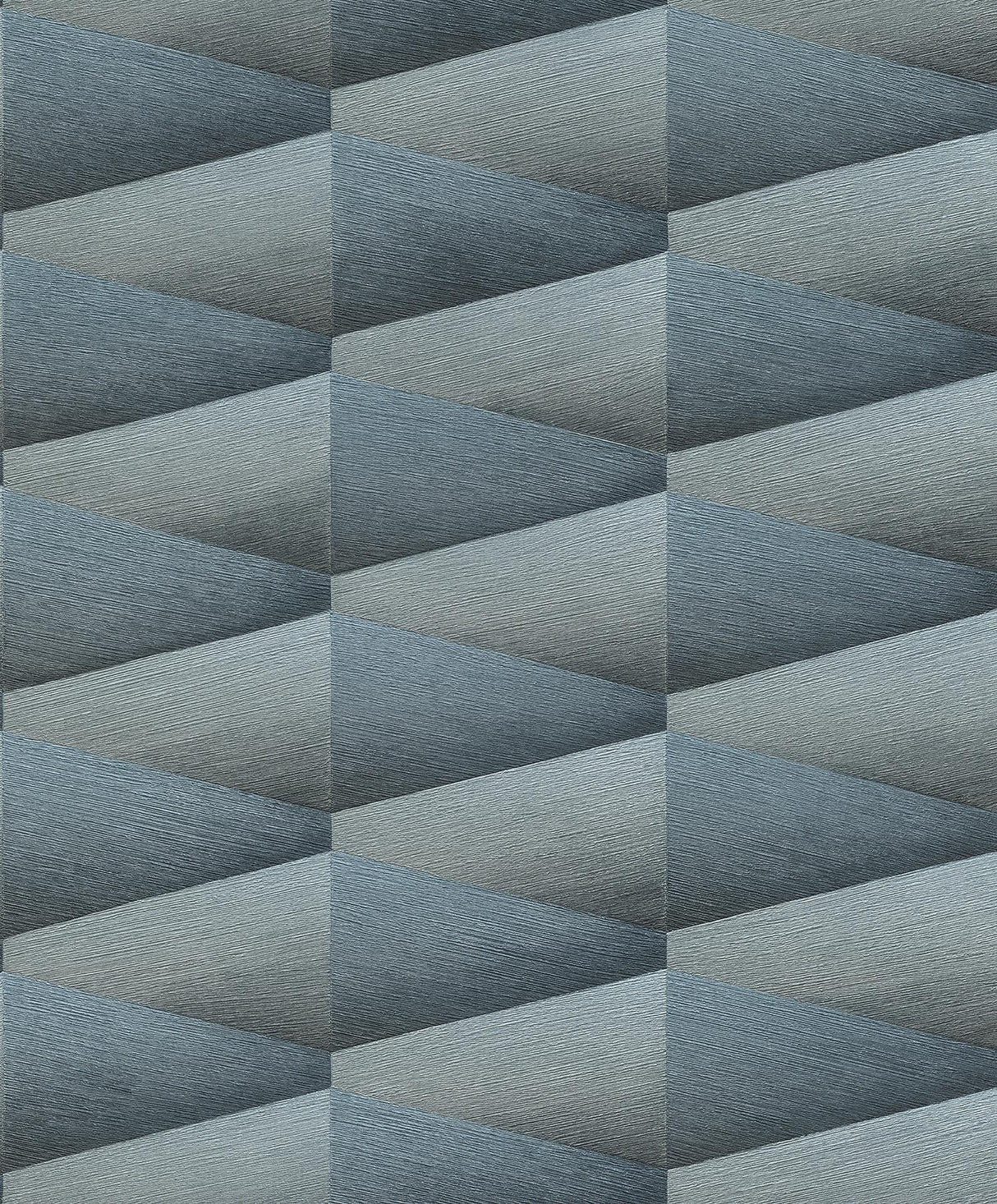 Advantage Shae Indigo Geo Wallpaper