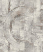 Advantage Abe Light Grey Geo Wallpaper