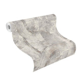 Advantage Abe Light Grey Geo Wallpaper