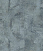 Advantage Abe Blue Geo Wallpaper