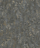 Advantage Beck Charcoal Leak Wallpaper