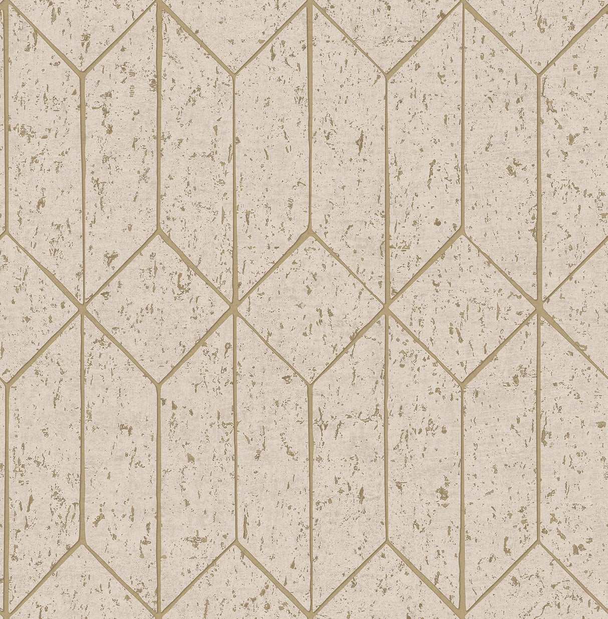 Advantage Hayden Bone Concrete Trellis Wallpaper