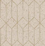 Advantage Hayden Bone Concrete Trellis Wallpaper
