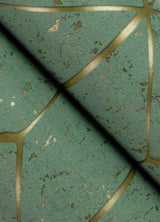 Advantage Hayden Mint Concrete Trellis Wallpaper