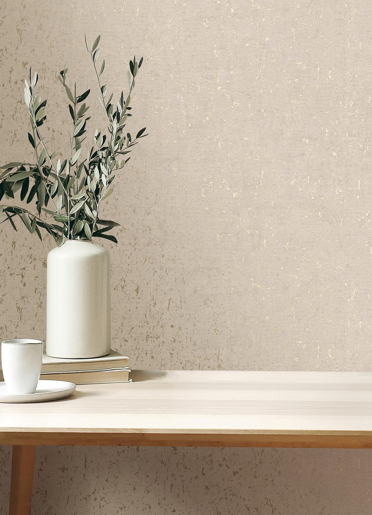 Advantage Callie Bone Concrete Wallpaper