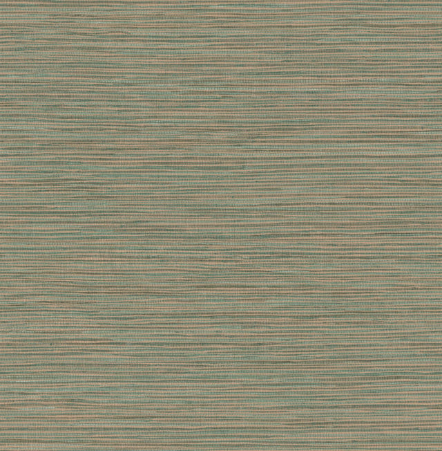 Advantage Alton Copper Faux Grasscloth Wallpaper
