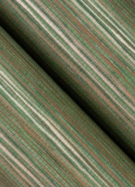 Advantage Alton Copper Faux Grasscloth Wallpaper