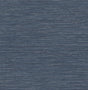 Advantage Alton Indigo Faux Grasscloth Wallpaper