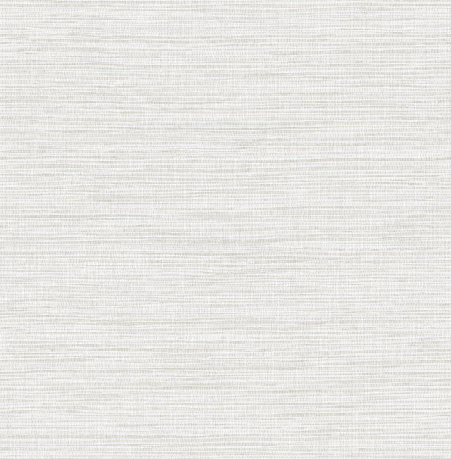 Advantage Alton Off-White Faux Grasscloth Wallpaper