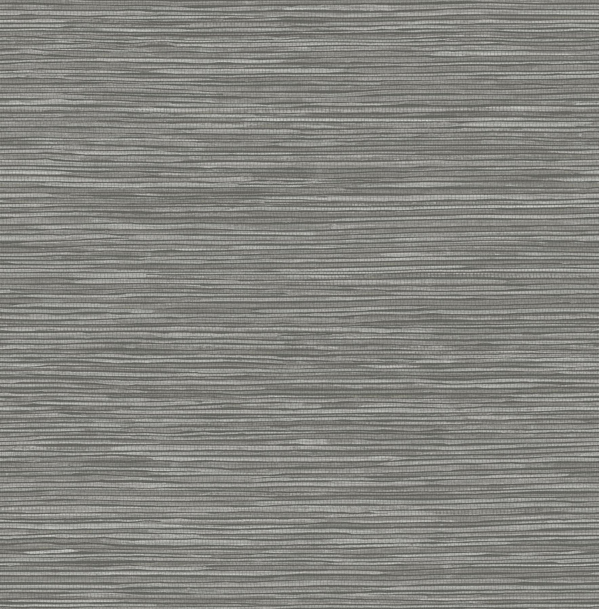 Advantage Alton Grey Faux Grasscloth Wallpaper