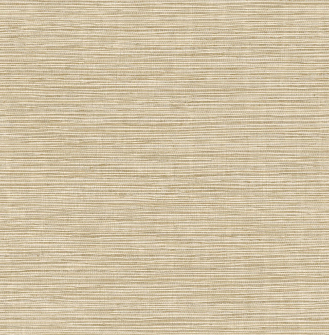 Advantage Alton Wheat Faux Grasscloth Wallpaper