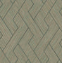 Advantage Ember Copper Geometric Basketweave Wallpaper
