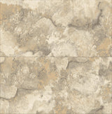Advantage Aria Neutral Marbled Tile Wallpaper