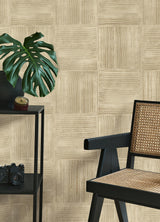 Advantage Jasper Neutral Block Texture Wallpaper