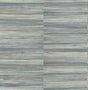 Advantage Rowan Blue Faux Grasscloth Wallpaper