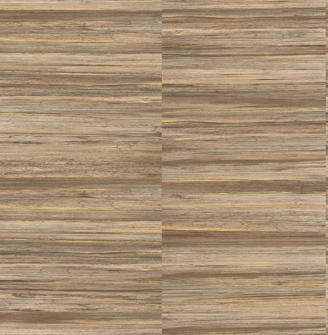 Advantage Rowan Chestnut Faux Grasscloth Wallpaper