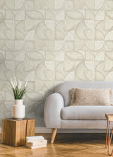 Advantage Addison Stone Retro Geo Wallpaper