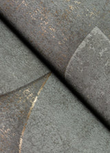 Advantage Addison Grey Retro Geo Wallpaper