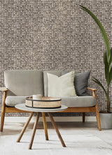 Advantage Kingsley Grey Tiled Wallpaper