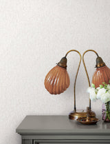Advantage Halliday Lavender Faux Linen Wallpaper