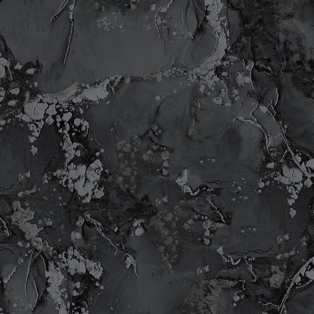 Advantage Grandin Black Marbled Wallpaper