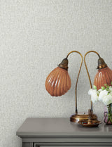 Advantage Halliday Light Grey Faux Linen Wallpaper