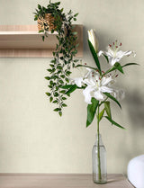 Advantage Buxton Cream Faux Weave Wallpaper
