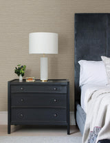 Advantage Hazen Light Brown Shimmer Stripe Wallpaper