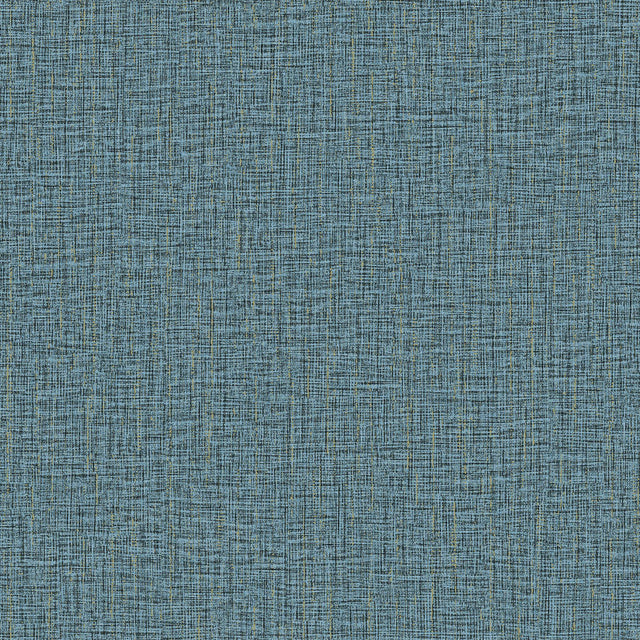 Advantage Glenburn Blue Woven Shimmer Wallpaper
