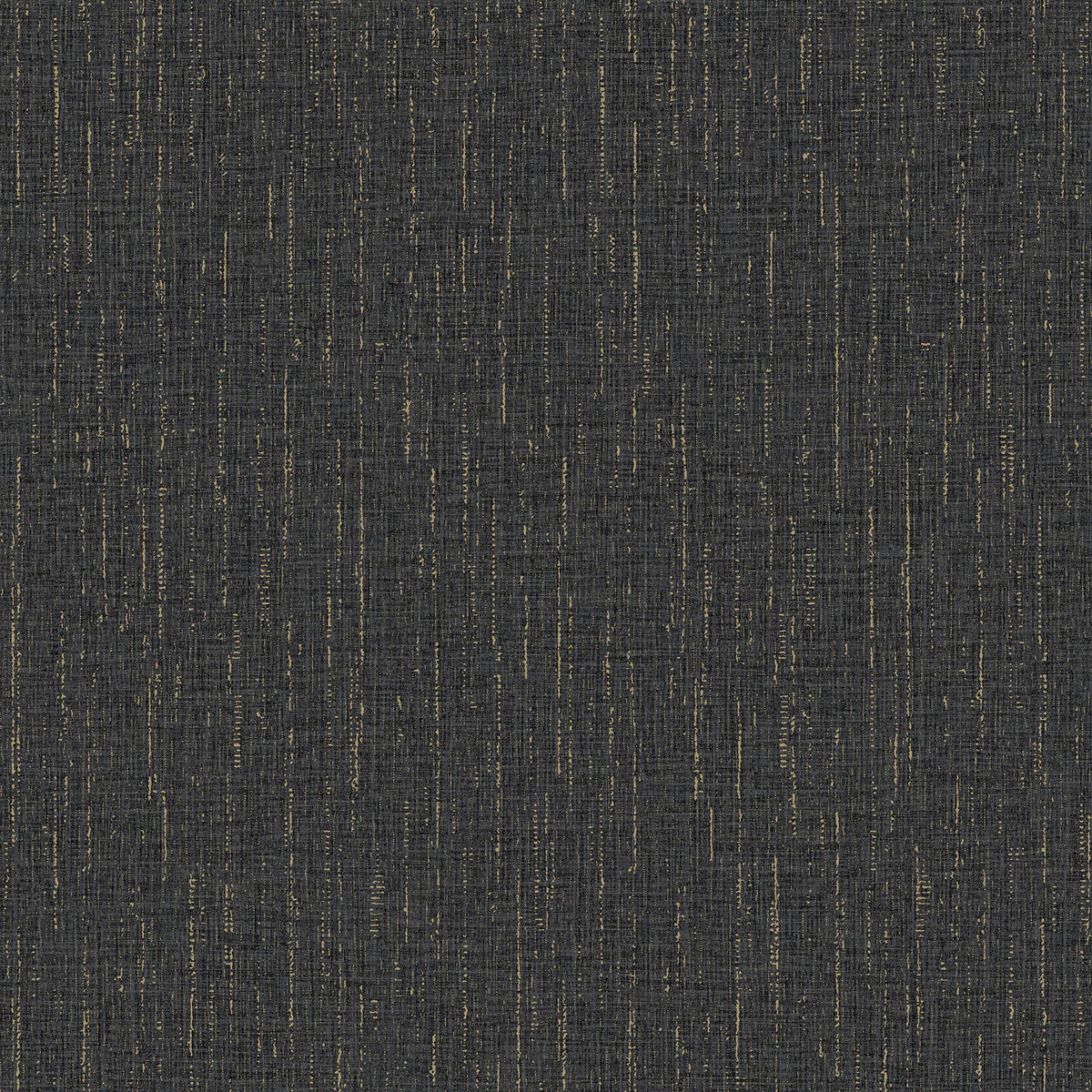 Advantage Sanburn Black Metallic Linen Wallpaper