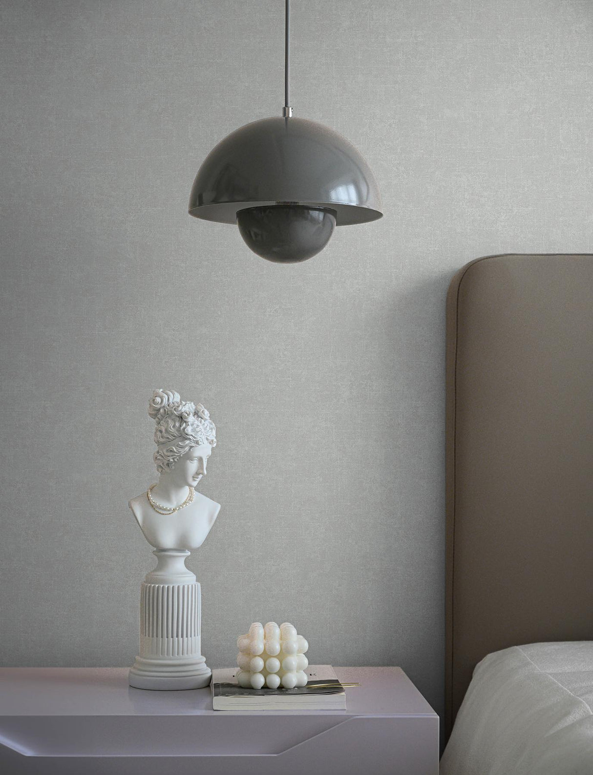 Advantage Beloit Pearl Shimmer Linen Wallpaper