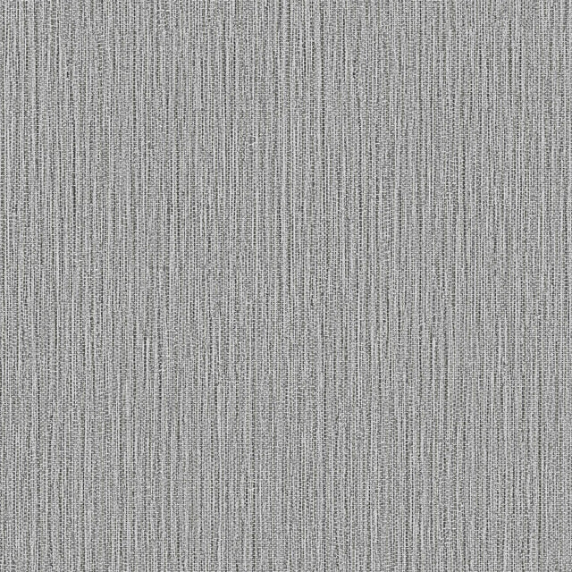 Advantage Bowman Charcoal Faux Linen Wallpaper