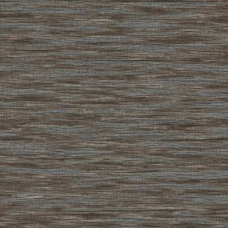 Advantage Hazen Chocolate Striated Wallpaper