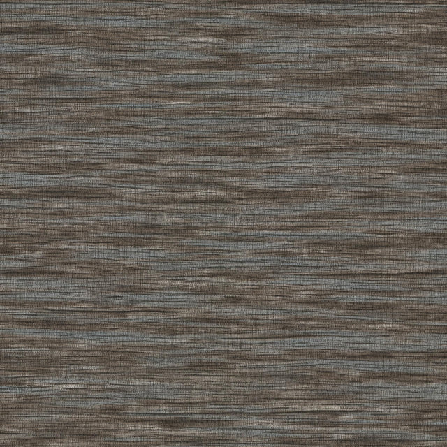 Advantage Hazen Chocolate Striated Wallpaper