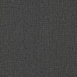 Advantage Eagen Black Linen Weave Wallpaper