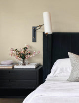 Advantage Eagen Neutral Linen Weave Wallpaper