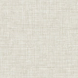 Advantage Tuckernuck Neutral Faux Linen Wallpaper